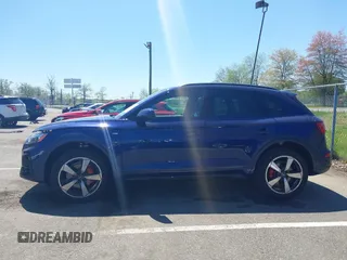 2024 Audi Q5 S line Premium Plus with VIN WA1EAAFY2R2096702, listed as a IAAI auction lot 42138912 with 10,500 mi miles and . Bid and sale history available at DreamBid. Image 14.