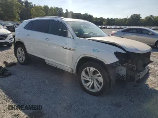 2021 Volkswagen Atlas SEL с VIN 1V2EE2CA5MC231650, выставлен на аукционе Copart как лот 70891574 с пробегом 48 847 миль миль и Списание • Salvage title. История ставок и продаж доступна на DreamBid. Изображение 4.