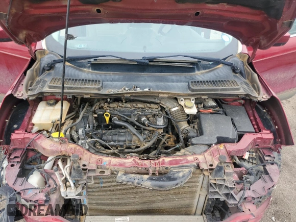 2016 Ford Escape SE with VIN 1FMCU0GXXGUA26639, listed as a Copart auction lot 48857295 with 143,255 mi miles and Salvage Title. Bid and sale history available at carsss.com. Image 13.