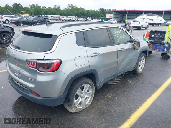 2022 Jeep Compass Latitude с VIN 3C4NJCBB6NT228906, выставлен на аукционе IAAI как лот 42340616 с пробегом 30 336 миль миль и . История ставок и продаж доступна на DreamBid. Изображение 4.