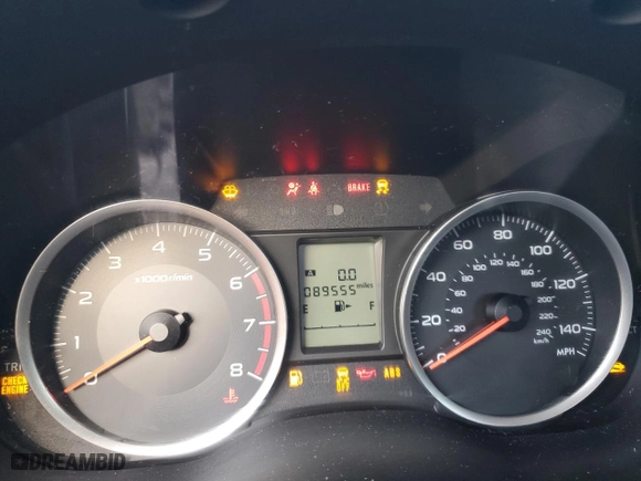 2015 Subaru Forester 2.5i with VIN JF2SJAAC4FH840542, listed as a Copart auction lot 51063785 with 89,555 mi miles and Salvage Title. Bid and sale history available at carsss.com. Image 9.