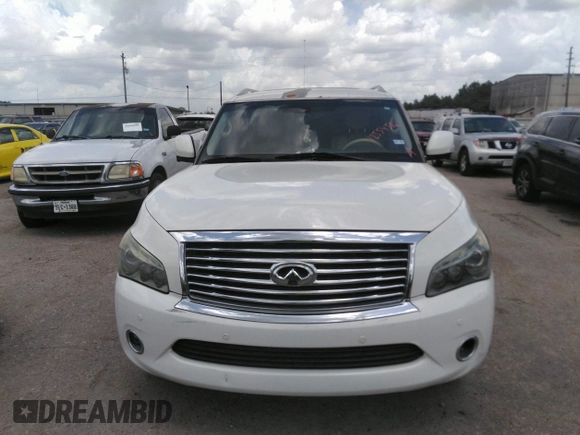 2014 Infiniti QX80 with VIN JN8AZ2NF6E9551446, listed as a IAAI auction lot 42554502 with 209,884 mi miles and . Bid and sale history available at DreamBid. Image 12.