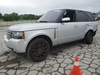 2012 Land Rover Range Rover SC z VIN SALMF1E46CA362052, wystawiony jako Copart lot #56003875 z przebiegiem 143 252 mil mil oraz Szkoda całkowita • Salvage title. Historia ofert i sprzedaży dostępna na DreamBid. Obrazek 1.