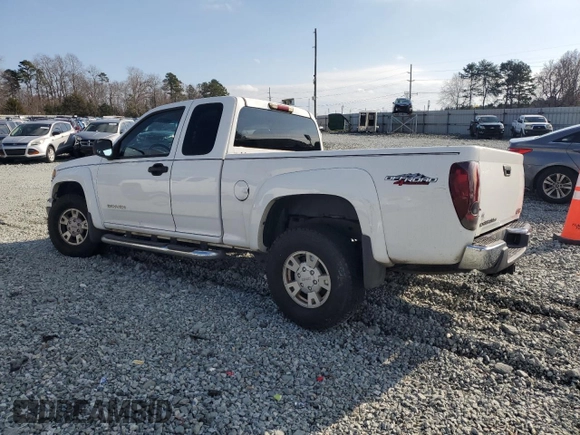 2005 GMC Canyon SLE Z71 with VIN 1GTDT196658160205, listed as a Copart auction lot 85225514 with 144,361 mi miles and Salvage Title. Bid and sale history available at carsss.com. Image 2.