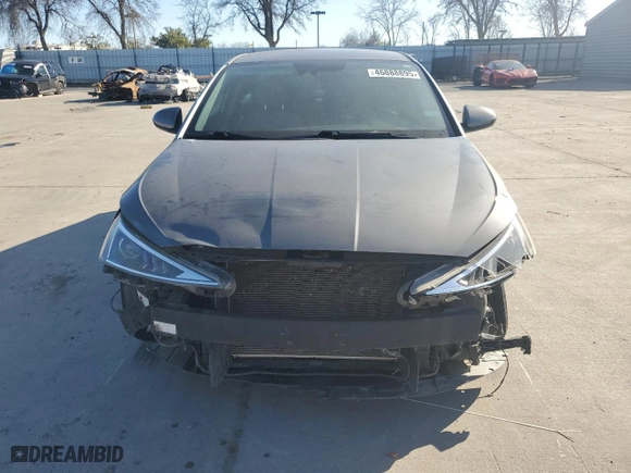 2020 Hyundai Elantra SE with VIN 5NPD74LF8LH501830, listed as a Copart auction lot 46888895 with 79,177 mi miles and Salvage Title. Bid and sale history available at carsss.com. Image 5.