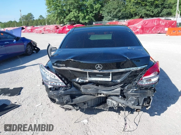 2018 Mercedes-Benz C 300 with VIN WDDWF4JB2JR348319, listed as a IAAI auction lot 42223258 with 64,527 mi miles and . Bid and sale history available at DreamBid. Image 17.