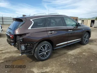 2019 Infiniti QX60 Pure with VIN 5N1DL0MM5KC524862, listed as a Copart auction lot 52144065 with 20,590 mi miles and Salvage title. Bid and sale history available at DreamBid. Image 3.