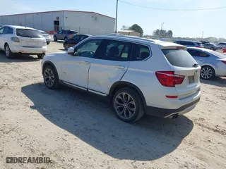2015 BMW X3 xDrive28i with VIN 5UXWX9C58F0D53436, listed as a IAAI auction lot 41878069 with 143,587 mi miles. Bid and sale history available at carsss.com. Image 3.