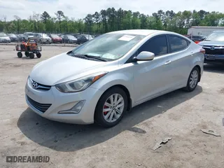 2015 Hyundai Elantra Limited with VIN KMHDH4AE4FU264511, listed as a IAAI auction lot 42060996 with 393,303 mi miles. Bid and sale history available at carsss.com. Image 2.