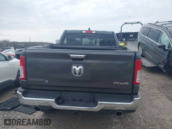 2019 Ram 1500 Big Horn/Lone Star with VIN 1C6SRFFT8KN648380, listed as a IAAI auction lot 41941356 with 28,251 mi miles. Bid and sale history available at carsss.com. Image 17.