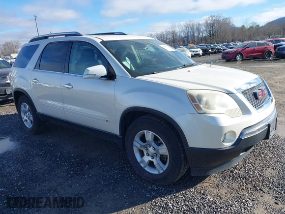 2009 GMC Acadia SLT2 z VIN 1GKEV33D59J177081, wystawiony jako IAAI lot #41137327 z przebiegiem 181 186 mil mil oraz . Historia ofert i sprzedaży dostępna na DreamBid. Obrazek 1.
