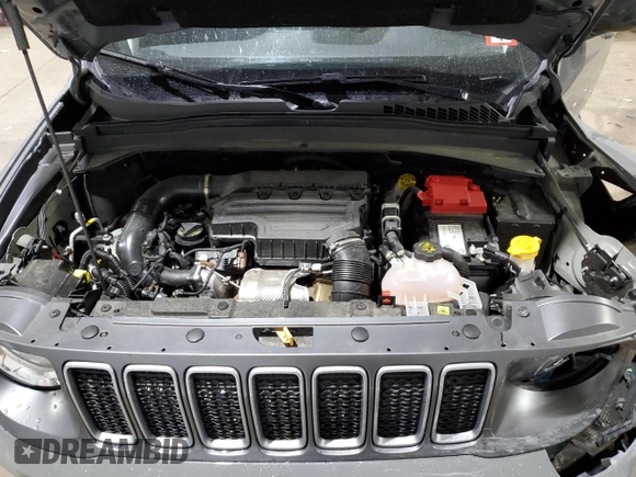 2022 Jeep Renegade Limited with VIN ZACNJDD12NPN47797, listed as a Copart auction lot 75655764 with 15,623 mi miles and Salvage title. Bid and sale history available at DreamBid. Image 12.