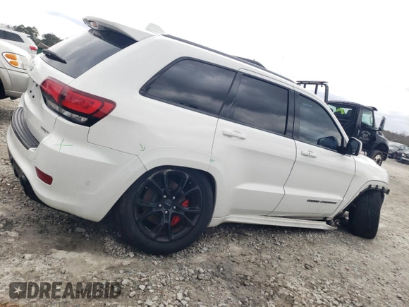 2017 Jeep Grand Cherokee SRT with VIN 1C4RJFDJ3HC815961, listed as a Copart auction lot 44316545 with 85,121 mi miles and Salvage Title. Bid and sale history available at carsss.com. Image 3.
