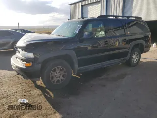 2004 Chevrolet Suburban Z71 z VIN 3GNFK16Z34G187646, wystawiony jako Copart lot #49993535 z przebiegiem 147 201 mil mil oraz Szkoda całkowita • Salvage title. Historia ofert i sprzedaży dostępna na DreamBid. Obrazek 1.
