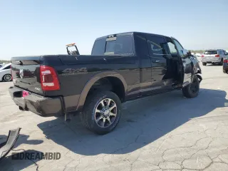 2021 Ram 2500 Longhorn with VIN 3C6UR5PL5MG530364, listed as a Copart auction lot 53162185 with Not provided miles and Salvage title. Bid and sale history available at DreamBid. Image 3.