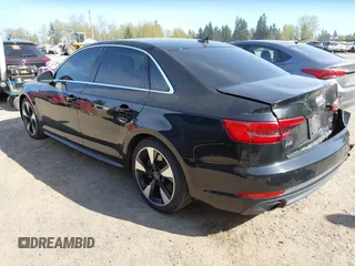 2017 Audi A4 Premium Plus with VIN WAUENAF42HN019863, listed as a IAAI auction lot 42046853 with 112,667 mi miles. Bid and sale history available at carsss.com. Image 3.