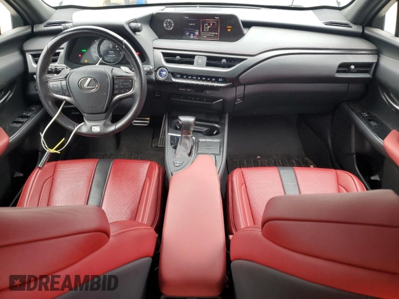 2019 Lexus UX 250h z VIN JTHU9JBH0K2003941, wystawiony jako Copart lot #53476155 z przebiegiem 94 603 mil mil oraz Szkoda całkowita • Salvage title. Historia ofert i sprzedaży dostępna na DreamBid. Obrazek 8.