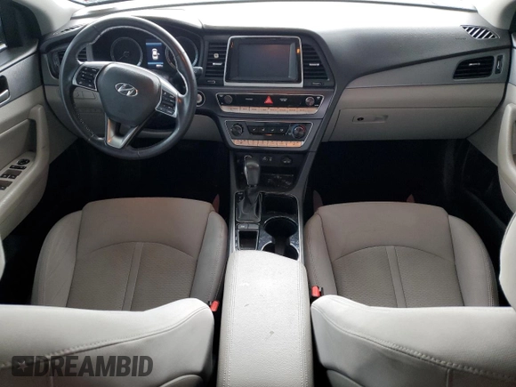 2018 Hyundai Sonata SEL with VIN 5NPE34AFXJH609575, listed as a Copart auction lot 48473395 with 88,891 mi miles and Salvage Title. Bid and sale history available at DreamBid. Image 8.