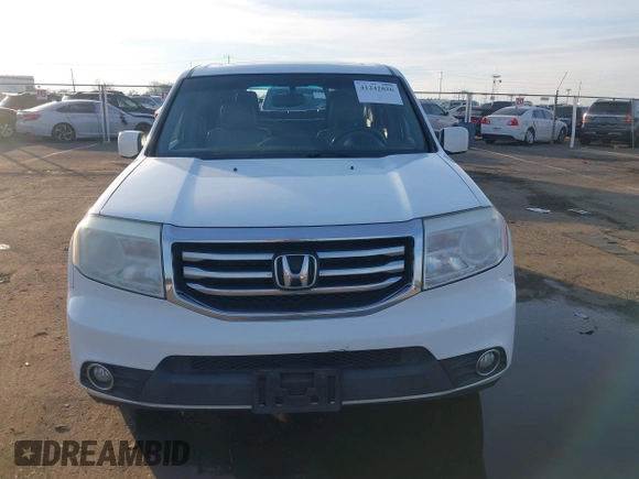 2014 Honda Pilot EX-L with VIN 5FNYF3H57EB025702, listed as a IAAI auction lot 41242826 with 190,503 mi miles. Bid and sale history available at carsss.com. Image 12.