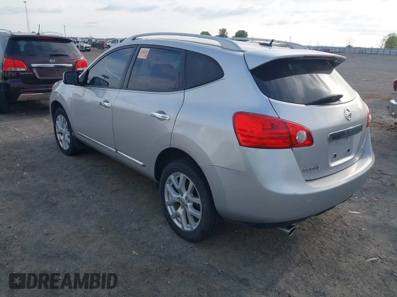 2013 Nissan Rogue S with VIN JN8AS5MT6DW005369, listed as a IAAI auction lot 42032295 with 133,217 mi miles and . Bid and sale history available at DreamBid. Image 3.