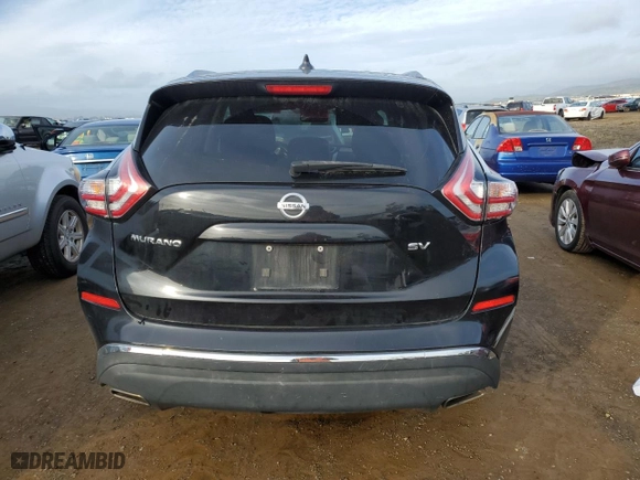 2018 Nissan Murano Platinum with VIN 5N1AZ2MG3JN150956, listed as a Copart auction lot 86761334 with 0 mi miles and Salvage Title. Bid and sale history available at carsss.com. Image 6.