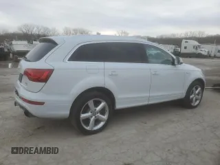 2015 Audi Q7 3.0T S line Prestige with VIN WA1DGAFE1FD031601, listed as a Copart auction lot 86648524 with 112,100 mi miles and Salvage Title. Bid and sale history available at carsss.com. Image 3.