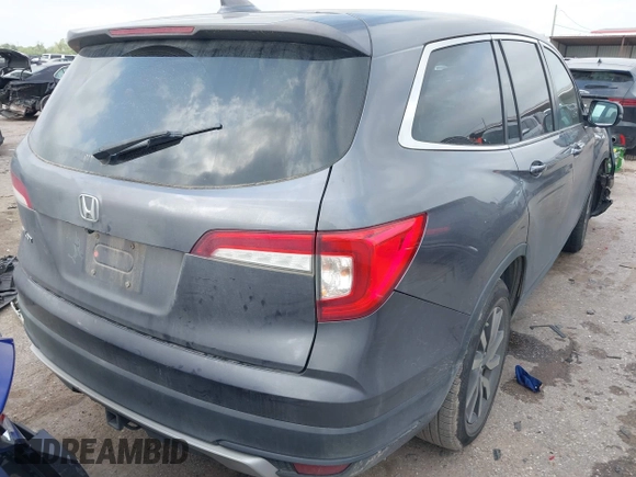2020 Honda Pilot EX-L z VIN 5FNYF5H55LB028509, wystawiony jako IAAI lot #41945843 z przebiegiem Nie podano mil oraz . Historia ofert i sprzedaży dostępna na DreamBid. Obrazek 4.