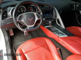 2016 Chevrolet Corvette 2LT with VIN 1G1YD2D74G5104720, listed as a Copart auction lot 70192474 with 34,686 mi miles and Salvage Title. Bid and sale history available at carsss.com. Image 8.