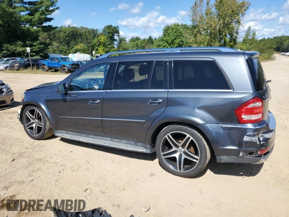 2012 Mercedes-Benz GL-Class GL 550 with VIN 4JGBF8GE8CA776474, listed as a Copart auction lot 69402464 with 177,518 mi miles and Non Repairable. Bid and sale history available at carsss.com. Image 2.
