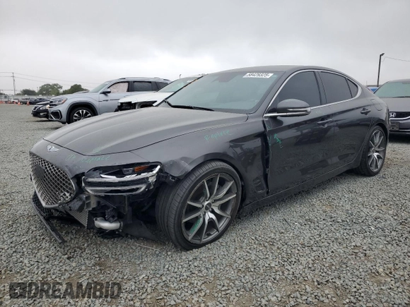 2023 Genesis G70 2.0T с VIN KMTG34TA7PU125812, выставлен на аукционе Copart как лот 58429325 с пробегом 32 317 миль миль и Списание • Salvage title. История ставок и продаж доступна на DreamBid. Изображение 1.