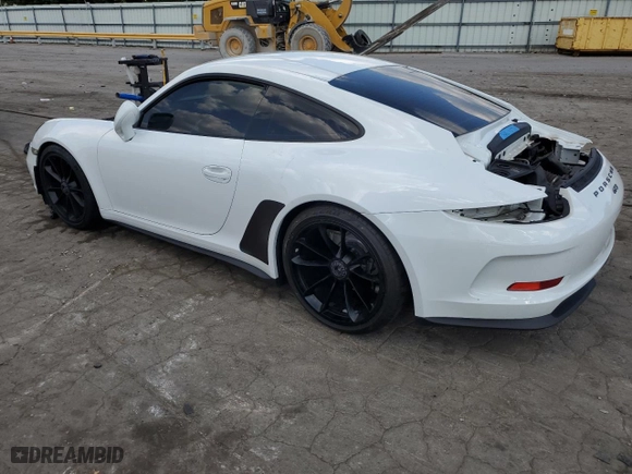 2014 Porsche 911 GT3 with VIN WP0AC2A91ES183473, listed as a Copart auction lot 68821754 with 26,744 mi miles and Salvage Title. Bid and sale history available at carsss.com. Image 2.