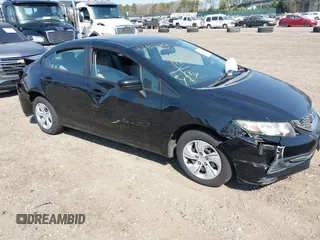 2014 Honda Civic Sedan LX with VIN 19XFB2F55EE219490, listed as a IAAI auction lot 42104202 with 142,638 mi miles. Bid and sale history available at carsss.com. Image 1.