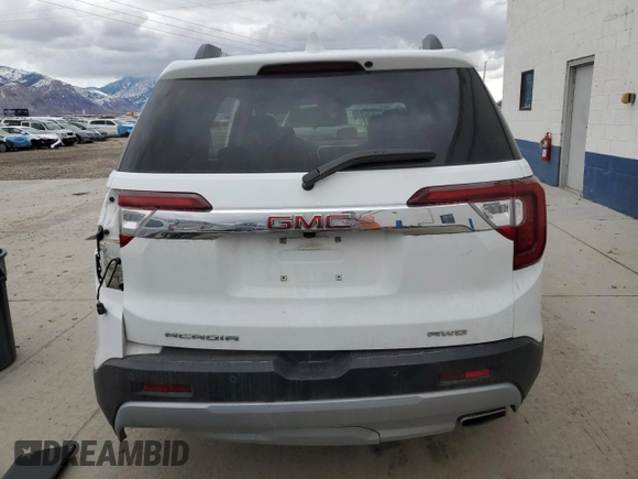 2023 GMC Acadia SLT with VIN 1GKKNUL45PZ116417, listed as a Copart auction lot 47419635 with 44,183 mi miles and Salvage Title. Bid and sale history available at DreamBid. Image 6.