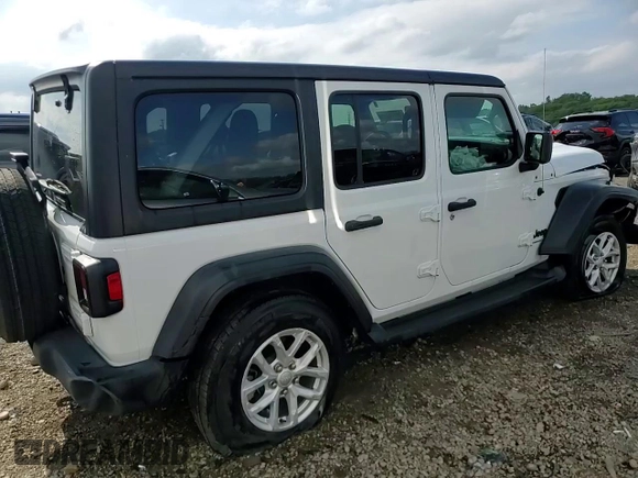 2023 Jeep Wrangler Sport S z VIN 1C4HJXDNXPW617637, wystawiony jako Copart lot #58724555 z przebiegiem 15 811 mil mil oraz Szkoda całkowita • Salvage title. Historia ofert i sprzedaży dostępna na DreamBid. Obrazek 14.