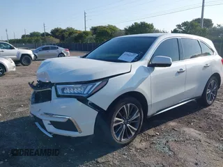 2019 Acura MDX w/Technology Pkg with VIN 5J8YD3H55KL008154, listed as a IAAI auction lot 41983227 with 64,403 mi miles. Bid and sale history available at carsss.com. Image 17.