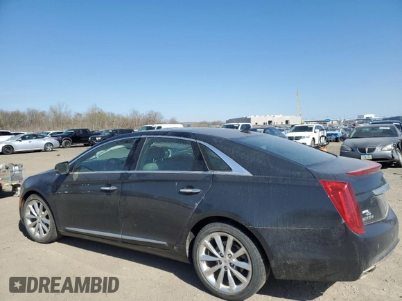 2013 Cadillac XTS Luxury with VIN 2G61R5S32D9167358, listed as a Copart auction lot 53121215 with 81,535 mi miles and Salvage title. Bid and sale history available at DreamBid. Image 2.