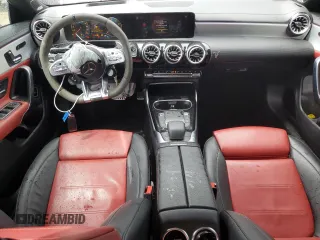 2023 Mercedes-Benz CLA 45 AMG with VIN W1K5J5DB9PN414523, listed as a Copart auction lot 52193645 with 27,492 mi miles and Salvage Title. Bid and sale history available at DreamBid. Image 8.