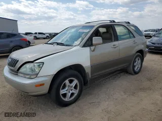 2003 Lexus RX 300 with VIN JTJGF10U130162050, listed as a Copart auction lot 63095124 with 0 mi miles and Salvage Title. Bid and sale history available at carsss.com. Image 1.