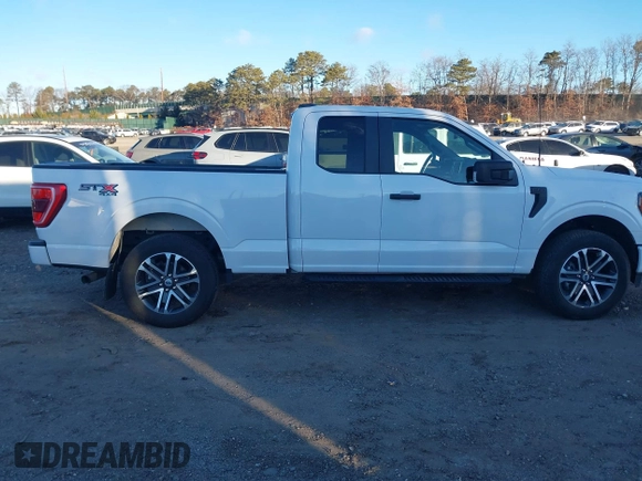 2023 Ford F-150 XL with VIN 1FTEX1EP5PKE55616, listed as a IAAI auction lot 41258148 with 23,303 mi miles and . Bid and sale history available at DreamBid. Image 12.