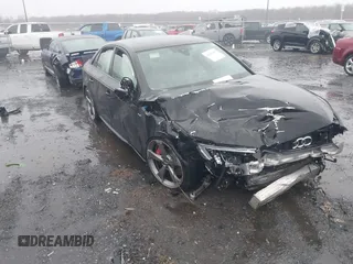 2018 Audi S4 Premium Plus with VIN WAUB4AF48JA231539, listed as a IAAI auction lot 41683501 with 18,996 mi miles. Bid and sale history available at carsss.com. Image 1.