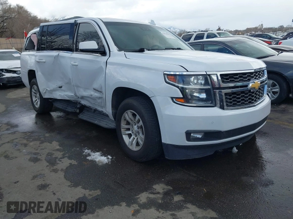 2018 Chevrolet Suburban LT with VIN 1GNSKHKC1JR286440, listed as a IAAI auction lot 41820103 with 1 mi miles. Bid and sale history available at carsss.com. Image 1.