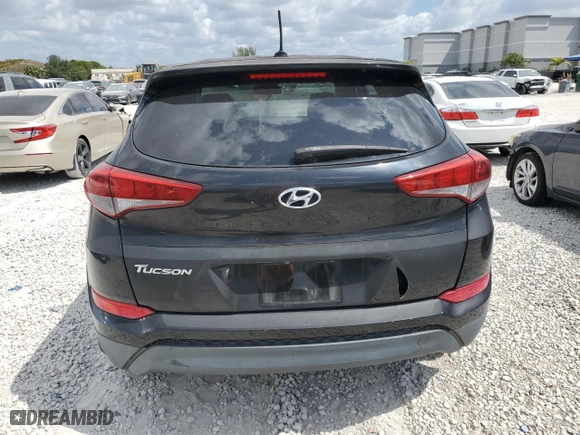 2016 Hyundai Tucson SE with VIN KM8J23A46GU062597, listed as a Copart auction lot 53895125 with 46,147 mi miles and Clean Title. Bid and sale history available at carsss.com. Image 6.