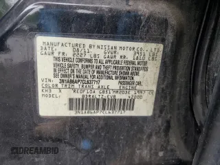 2012 Nissan Sentra SR z VIN 3N1AB6AP7CL637717, wystawiony jako Copart lot #58307055 z przebiegiem 159 833 mil mil oraz Nie do naprawy • Non repairable. Historia ofert i sprzedaży dostępna na DreamBid. Obrazek 13.