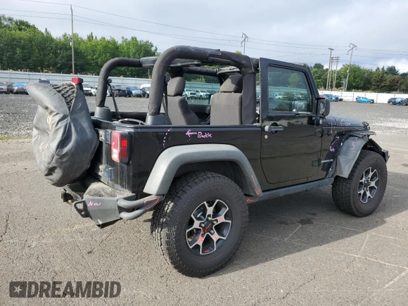 2011 Jeep Wrangler Rubicon with VIN 1J4BA6D12BL507652, listed as a Copart auction lot 69989964 with 127,493 mi miles and Salvage title. Bid and sale history available at DreamBid. Image 3.