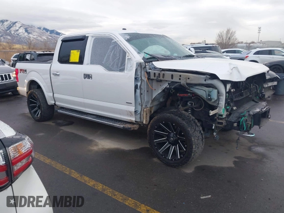 2017 Ford F-150 XL with VIN 1FTEW1EP5HFA52345, listed as a IAAI auction lot 41059665 with 134,193 mi miles and . Bid and sale history available at DreamBid. Image 1.