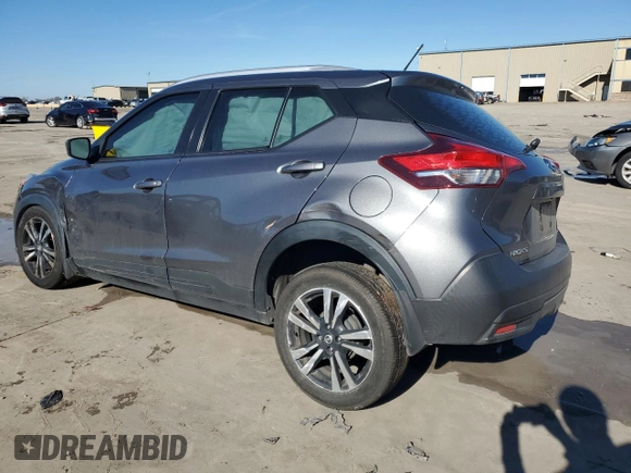 2019 Nissan Kicks SV with VIN 3N1CP5CU2KL563984, listed as a Copart auction lot 46682385 with 90,431 mi miles and Salvage Title. Bid and sale history available at carsss.com. Image 2.