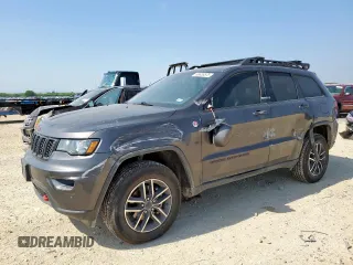 2020 Jeep Grand Cherokee Trailhawk with VIN 1C4RJFLG8LC343321, listed as a Copart auction lot 56659575 with 96,576 mi miles and Salvage title. Bid and sale history available at DreamBid. Image 1.