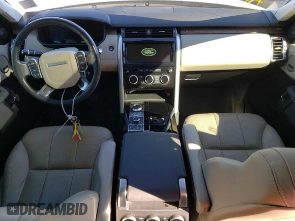 2018 Land Rover Discovery HSE with VIN SALRR2RV3JA052475, listed as a Copart auction lot 84766424 with 85,613 mi miles and Salvage Title. Bid and sale history available at DreamBid. Image 8.