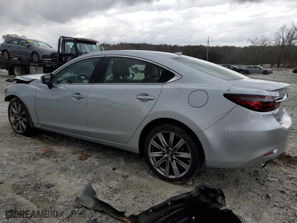 2018 Mazda Mazda6 Grand Touring Reserve with VIN JM1GL1WY6J1303949, listed as a Copart auction lot 47948125 with 83,529 mi miles and Salvage Title. Bid and sale history available at carsss.com. Image 2.