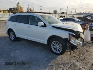 2015 Dodge Journey SXT with VIN 3C4PDCBB6FT575900, listed as a Copart auction lot 47858375 with 119,096 mi miles and Salvage Title. Bid and sale history available at carsss.com. Image 4.